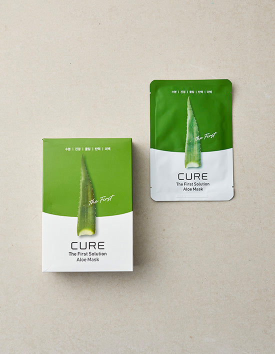 Kim Jung-moon Aloe] The First Solution Aloe Mask 10 Sheets – Kurly USA