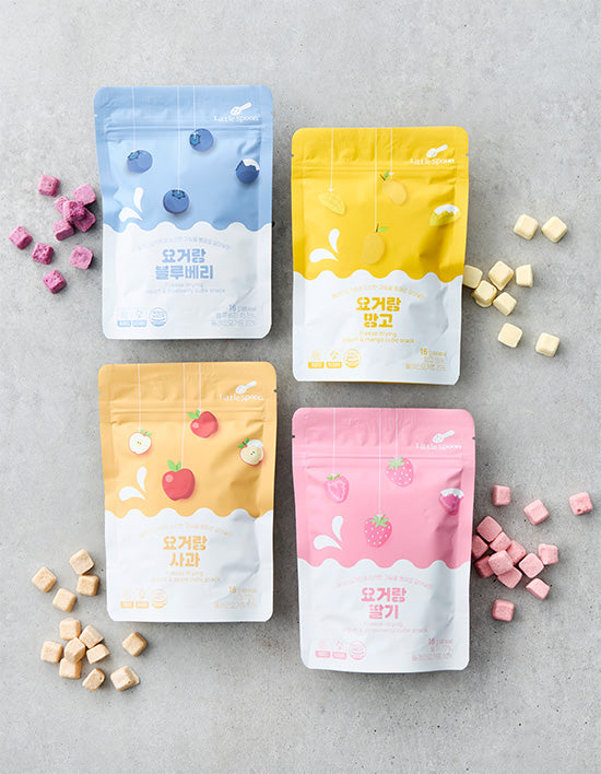 Little Spoon] Yogurt Cube Yogurt (4 types) – Kurly USA