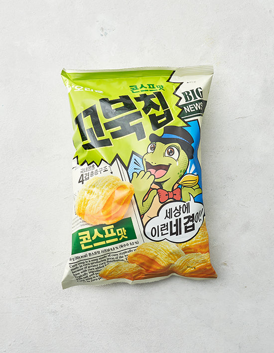 Orion] Kkobuk Chip Corn Soup Flavor 120g – Kurly USA