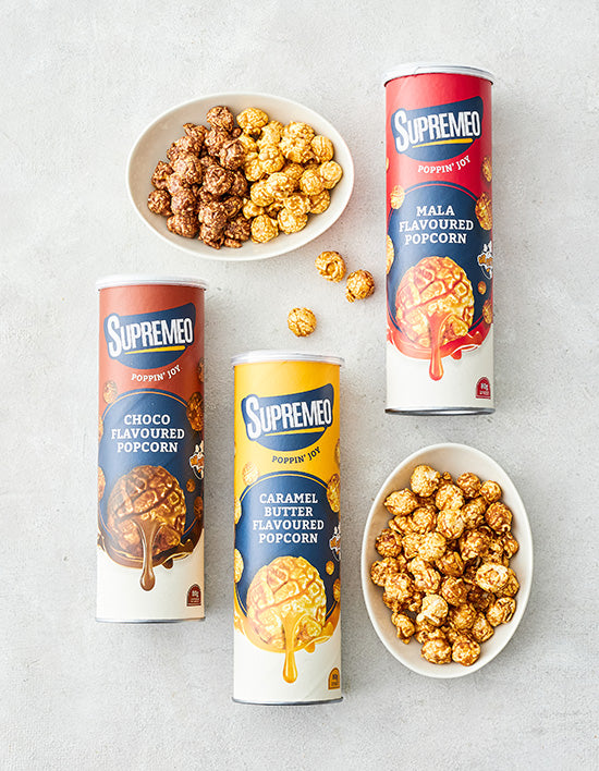 Supremo] Premium Popcorn Cylinder 3-Flavor Set (Select 1) – Kurly USA