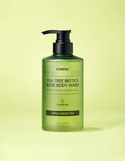 [쿤달] 티트리 바이오틱스 아크네 바디워시 500ml (애플그린티) - Kurly USA