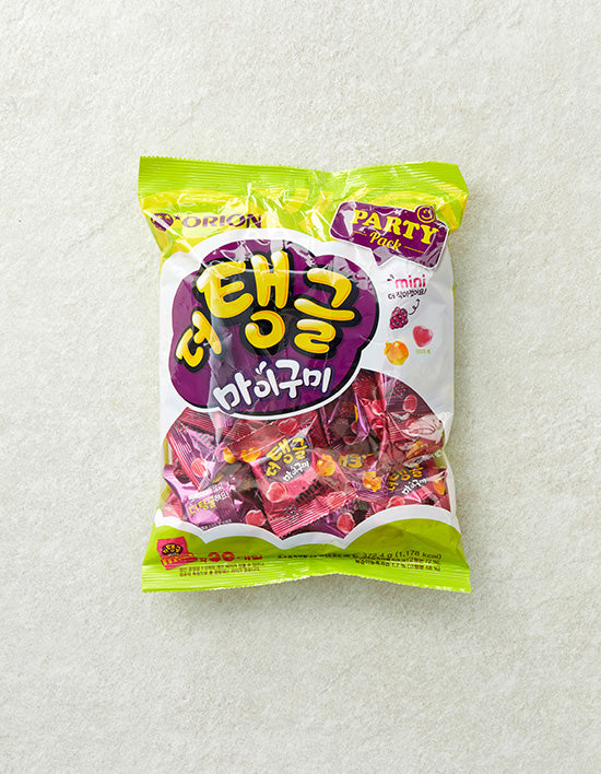[오리온] 더 탱글 마이구미 미니팩 (9.8g x 38봉지) - Kurly USA