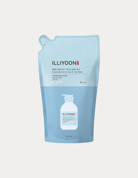 Ceramide Ato 6.0 Top to Toe Wash Refill (워시) | 세라마이드 아토6.0 탑투토워시 무향 리필 500ML