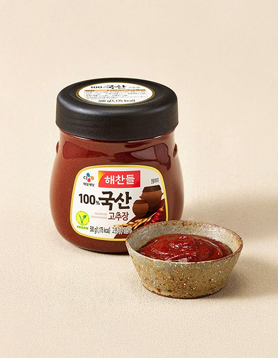 Korean Red Chili Paste (Gochujang) | 100% 국산고추장500g