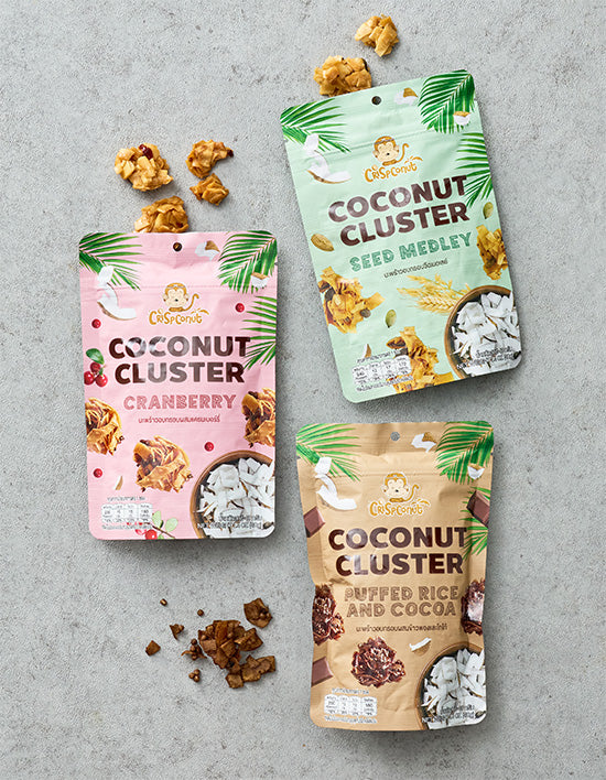 [Crispy Coconut] Baked Coconut Chips Snacks 3 Types (Select 1)