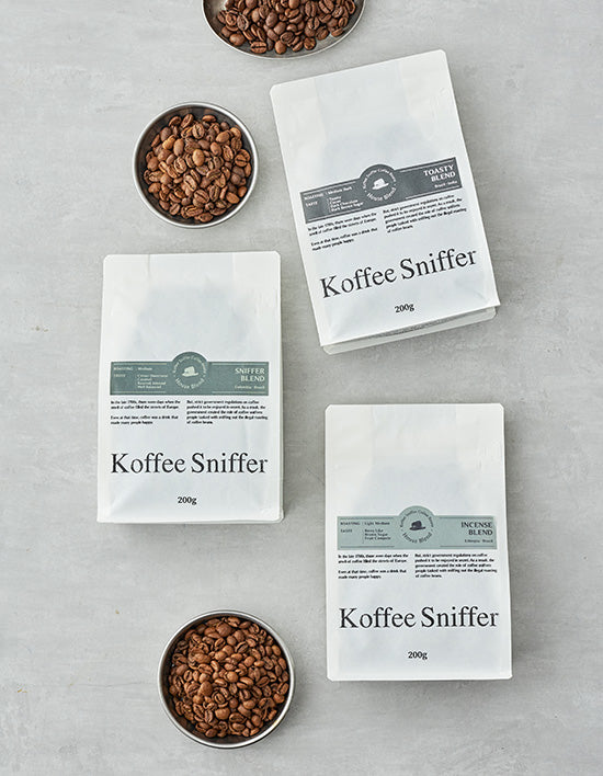Coffee Sniffer Blend Beans, 3 Types (원두) | 블렌드 원두 3종 200g (택1)