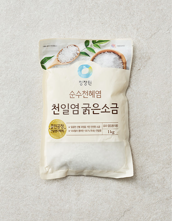 [청정원] 순수천혜염 천일염 굵은소금 - Kurly USA