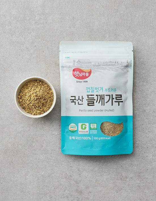 [Haennim Village] Peeled and Soft Korean Perilla Powder 100g