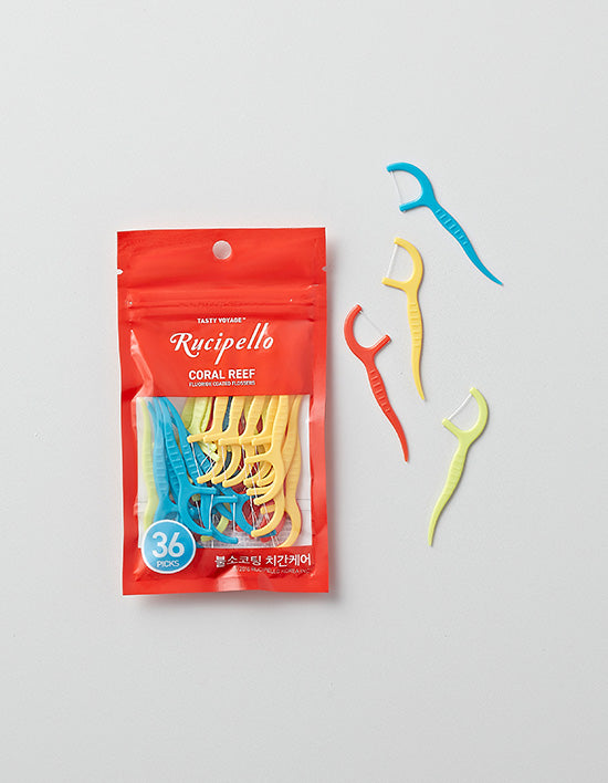 [루치펠로] 코랄리프 치실 36개입 - Kurly USA