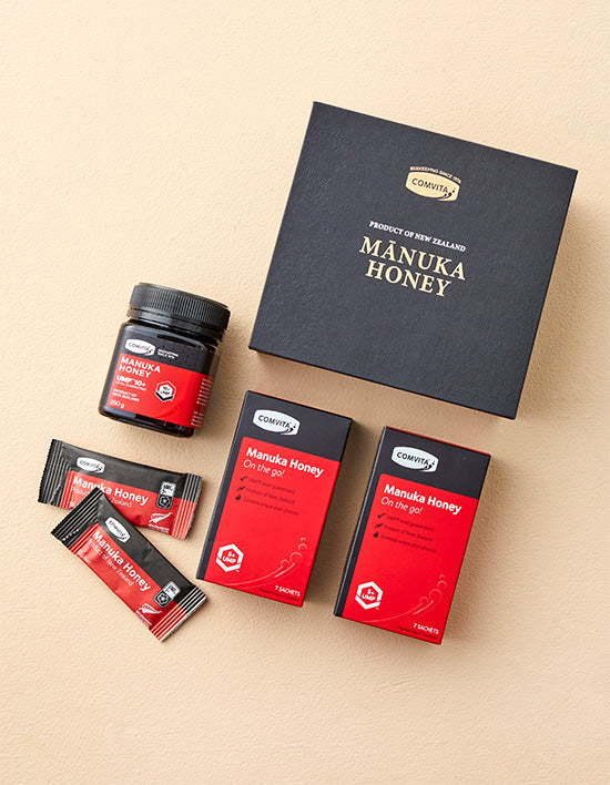 [콤비타] UMF10+ 250g + umf 5+ 사셰 14개입 선물세트 - Kurly USA