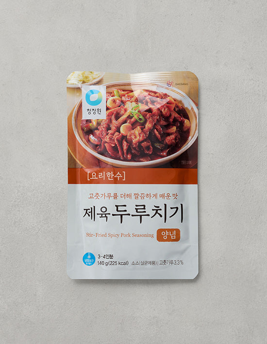 [청정원] 요리한수 제육두루치기양념 140g - Kurly USA