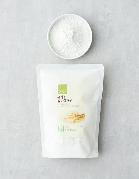 Organic Rice Flour (Ssalgaru) | 유기농 생쌀가루 350g