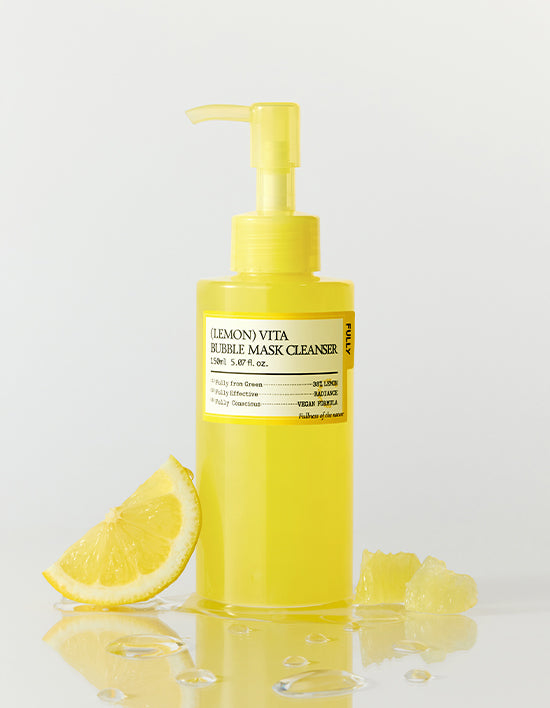 [풀리] 레몬 비타 버블 팩 클렌저 150ml