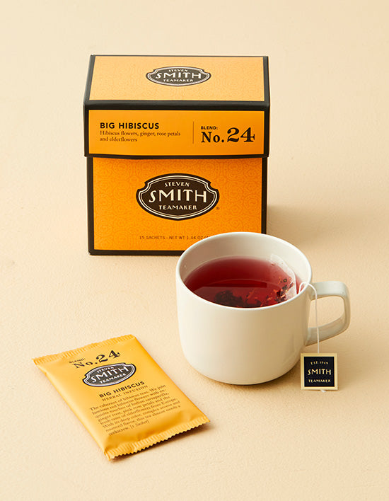 Smith Tea No.24 Big Hibiscus Herbal Tea, 15 ct | No.24 빅 히비스커스 허브차 (2.73g X 15개)