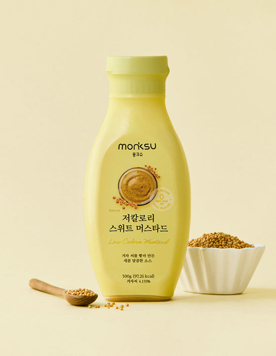 [몽크슈] 저칼로리 스위트 머스타드 300g