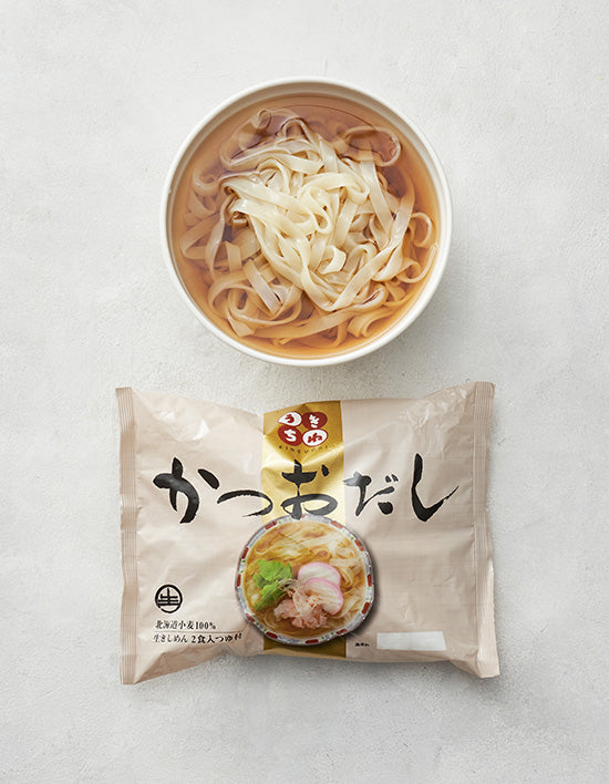 [기네우치] 가쓰오다시 우동 370g (2인분)