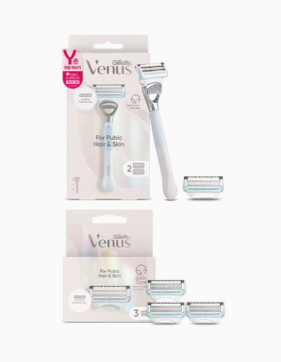 Gillette Venus Women's Shaving Best, 7 Types (제모기) | 비너스 여성 제모 BEST 상품전 7종 (택1)