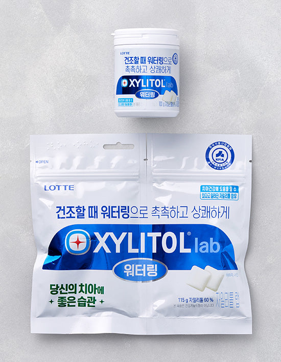 Xylitol Watering Gum (자일리톨 껌) | 자일리톨 랩워터링 2종 (택1)