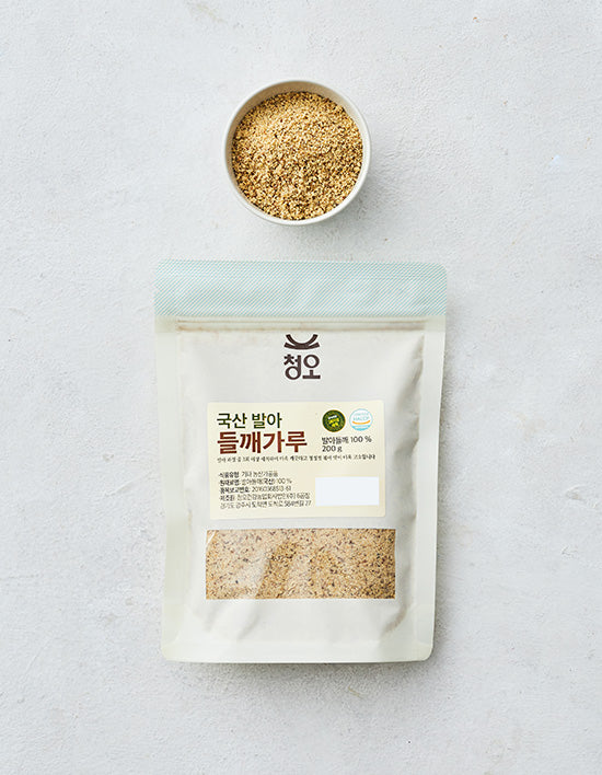 [청오] 국산 발아 들깨가루 200g - Kurly USA