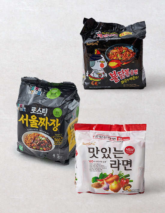 Korean Bag Ramen Pick 13 (봉지라면) | 인기 봉지라면 13종 균일가 (택2)