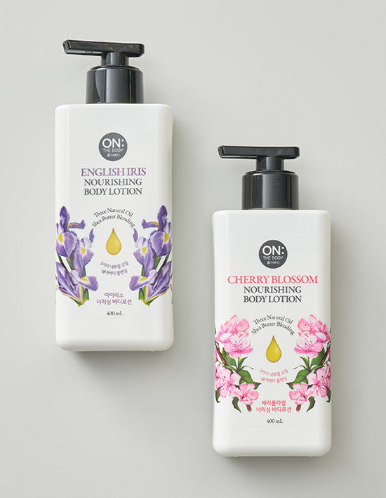 [온더바디] 너리싱 바디로션 400ml 2종 (택1) - Kurly USA