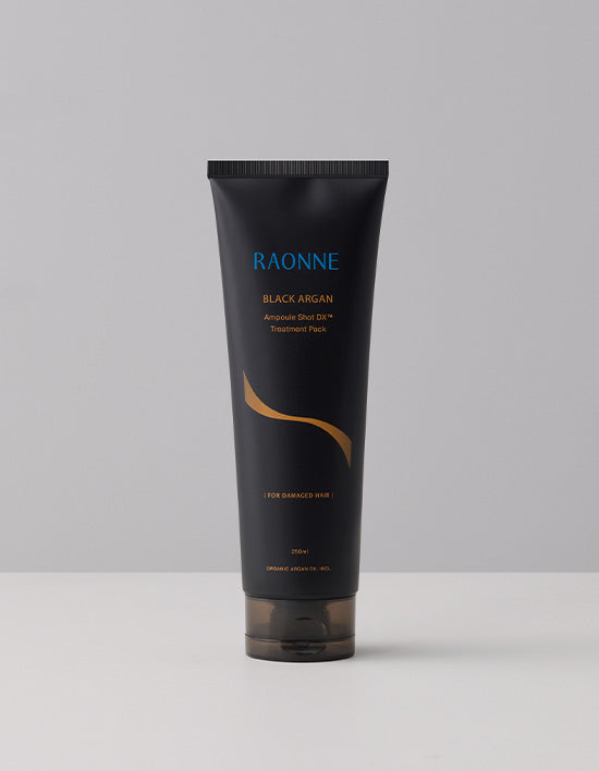 [라온] 블랙 아르간 앰플샷 디엑스 데미지케어 트리트먼트 팩 250ml - Kurly USA