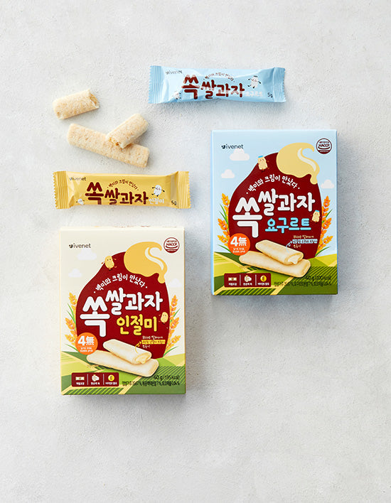[아이배냇] 쏙쌀과자 2종 (택1) - Kurly USA