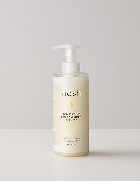 Nesh Soy Biome Scalp Balancing Shampoo, 480ml (샴푸) | 소이 바이옴 스칼프 밸런싱 샴푸 480ml