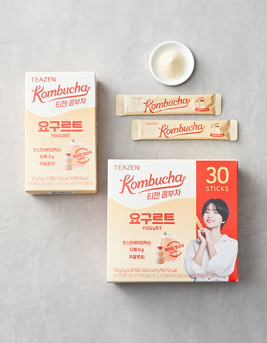 [티젠] 콤부차 요구르트 2종(10개입, 30개입) - Kurly USA