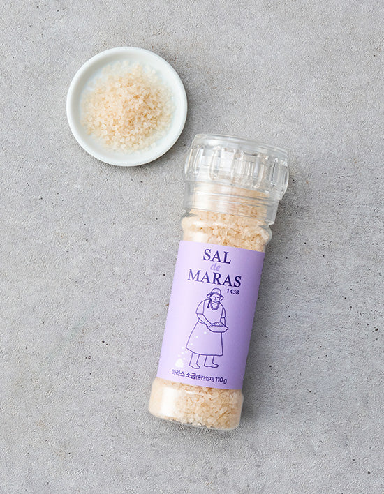 [어스맨] 마라스 소금 110g 그라인더 (공정무역 인증)