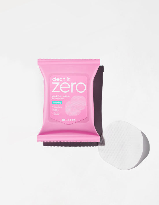 [바닐라코] 클린 잇 제로 수딩 립앤아이 리무버 패드 30매 - Kurly USA