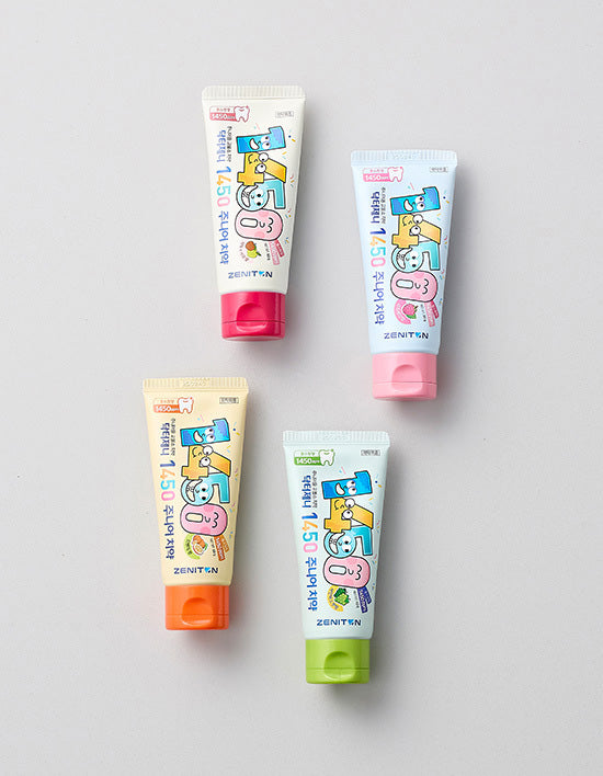 [제니튼] 닥터제니 1450 고불소 주니어치약 5종(택1) - Kurly USA