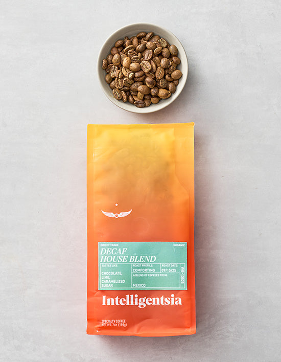 [인텔리젠시아] 유기농 디카페인 하우스 블렌드 원두 200g
