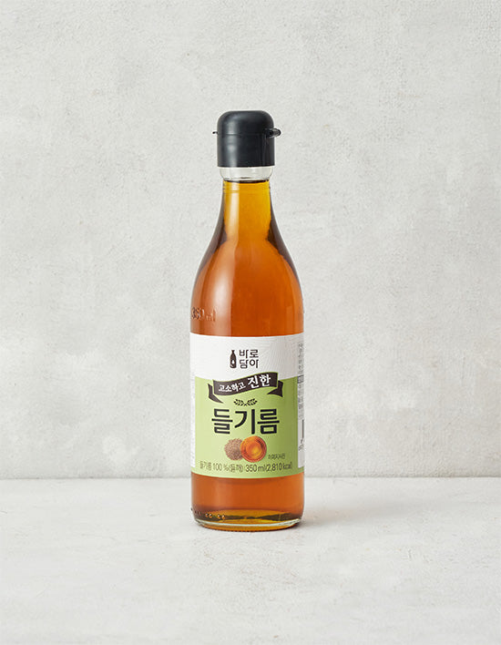 [바로담아] 들기름 350mL - Kurly USA