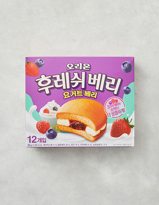 [오리온] 후레쉬베리 요거트베리 28g X 12개 - Kurly USA