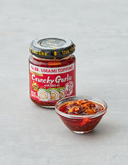 Spicy Crunchy Garlic Chili Oil (라유) | 오카즈라유 매운맛