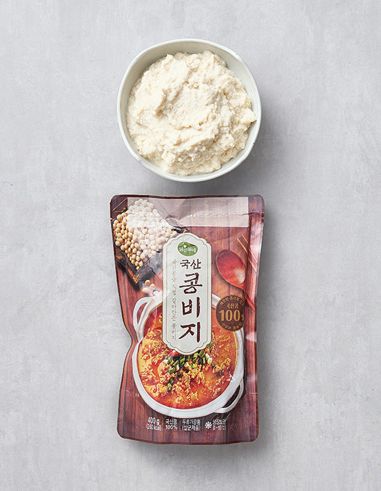 [맑은물에] 국산콩 비지 400g - Kurly USA