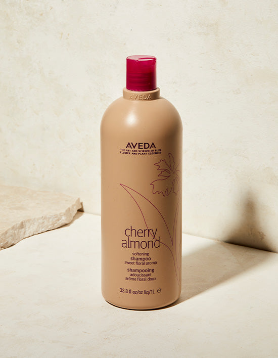 [아베다] 체리 아몬드 소프트닝 샴푸 1000ml - Kurly USA