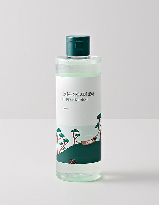 [라운드랩] 소나무 진정 시카 토너 250ml - Kurly USA