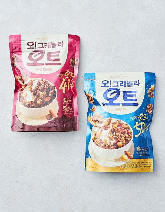 [마켓오네이처] 오! 그래놀라 오트 2종 (택1) - Kurly USA