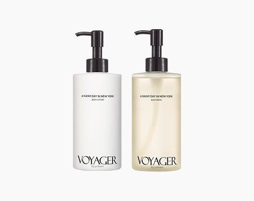 [포밤] 레이니 데이 인 뉴욕 바디케어 2종 300ml (바디워시, 바디로션 택1) - Kurly USA