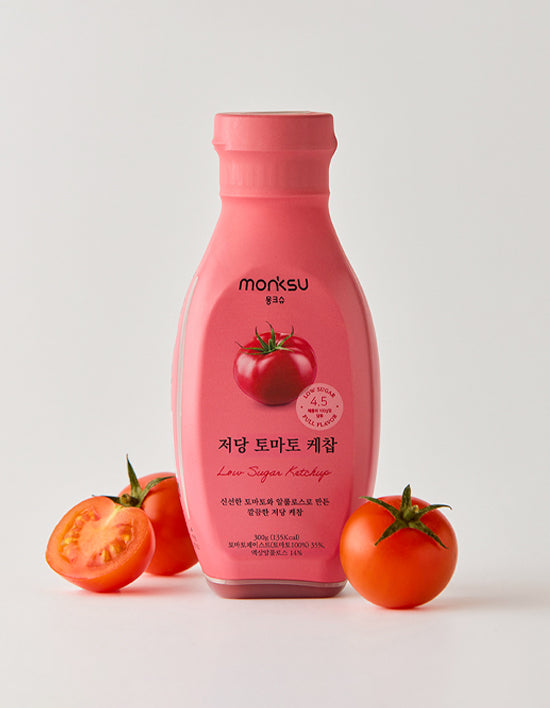 [몽크슈] 저당 토마토 케첩 300g
