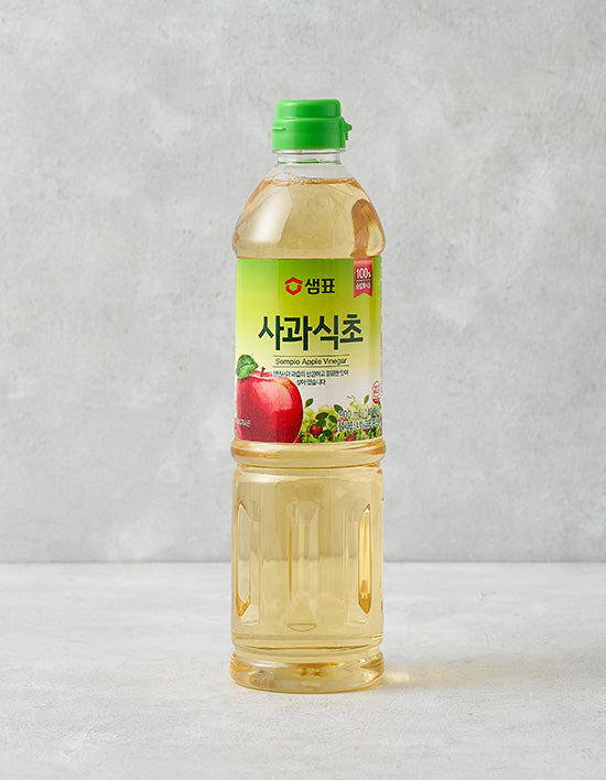 [샘표] 100%순발효 사과식초 900ml - Kurly USA