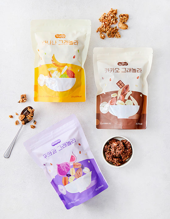 [Muhwadang] 4 types of low-sugar granola (choose one)