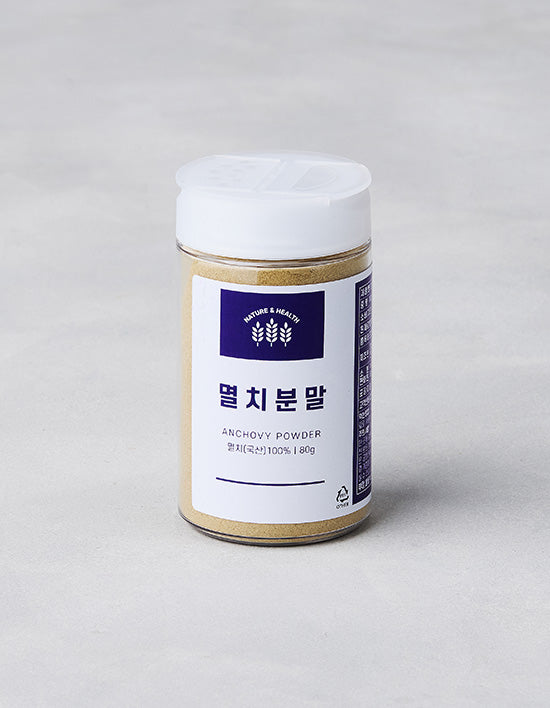 [네이처앤헬스] 국산 멸치 분말 80g