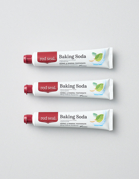 [레드씰] 베이킹 소다 치약 100g (3개입) - Kurly USA