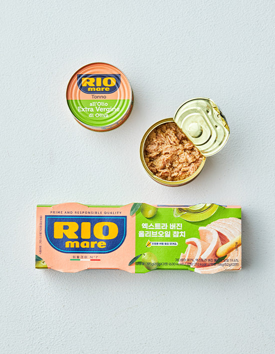 [Rio Mare] Extra Virgin Olive Oil Tuna 65g x 3 cans