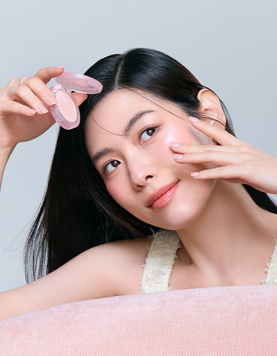 [에이지투웨니스] [SAKI콜라보]케어글로우 하이라이터 핑크 포 에브리 하트 에디션 에브리하트