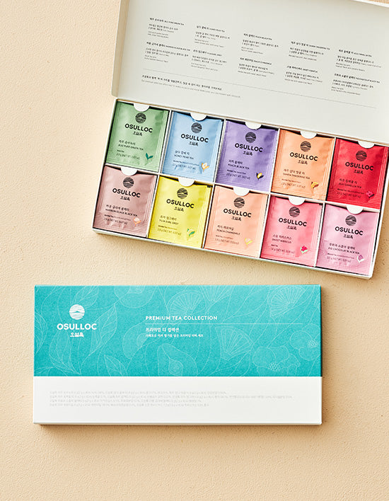 [선물세트] 오설록 프리미엄 티 컬렉션 (2g X40개입) - Kurly USA