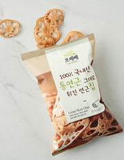 통연근 그대로 튀긴 연근칩 30g - Kurly USA